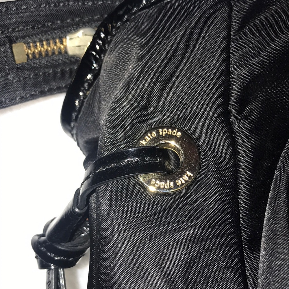 kate spade black top handle bag preowned - Picture 8 of 8